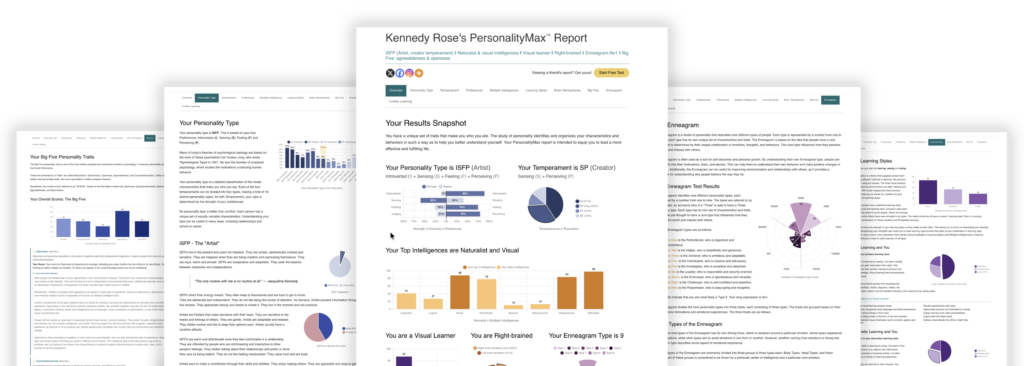 Free Personality Test With Results [No Email Required]