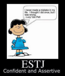 ESTJ Confident and Assertive