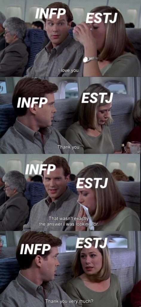 ESTJ Relationships Meme