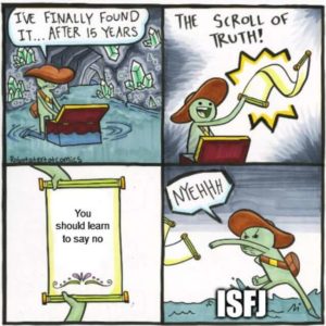 ISFJ Reddit