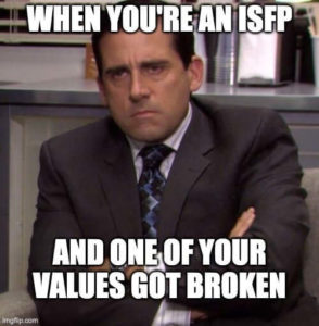 ISFP Moral Code Meme