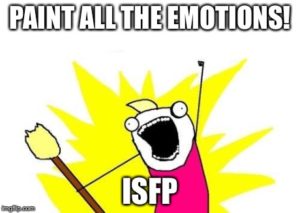 ISFP Paint All The Emotions