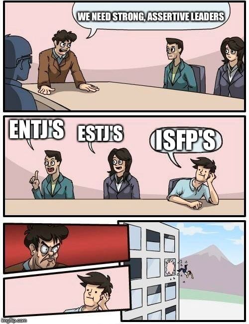 ISFP Workplace Meme