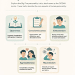 Infographic of Big Five personality traits.