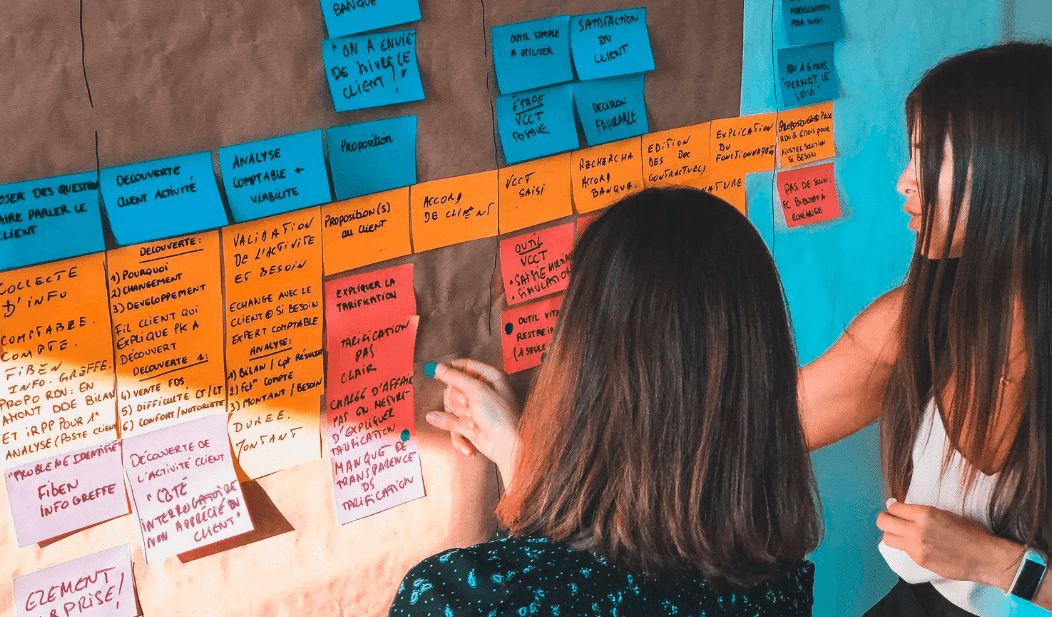 ENFP brainstorming with a colleague